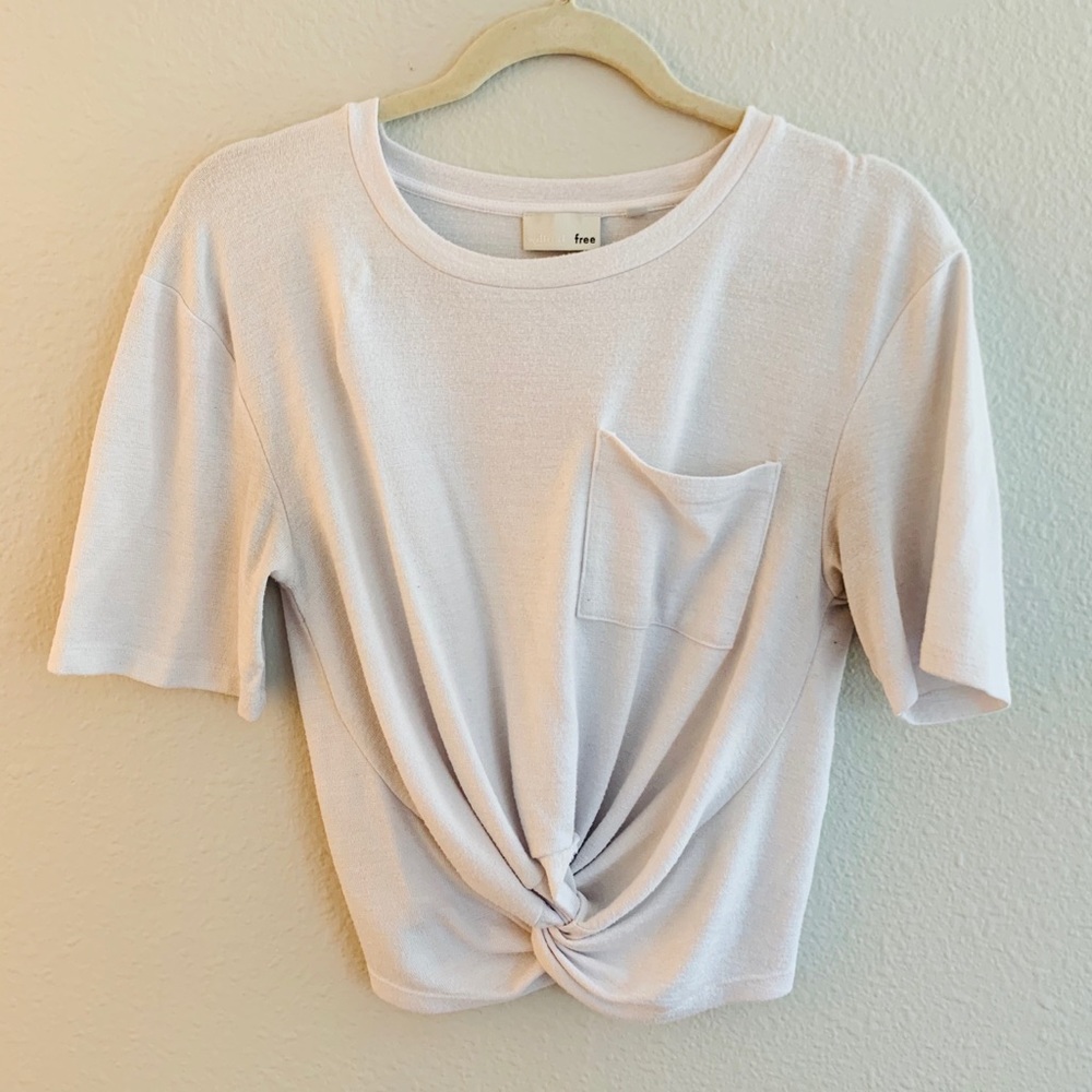 Aritzia cropped tee